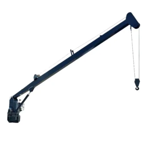 18m Alloy Steel Marine Crane – 12T Ship Deck Lifting Equipment with Remote Control