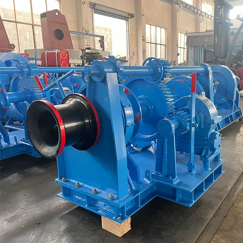Electric Double Chain Wheel Anchor Winch with Steel Construction for Marine Use - Image 3
