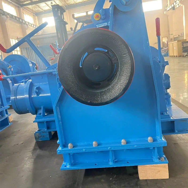 Electric Double Chain Wheel Anchor Winch with Steel Construction for Marine Use - Image 5