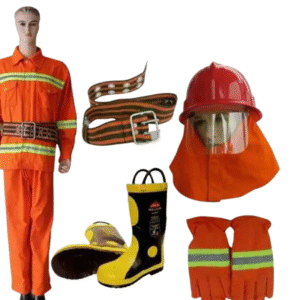 Firefighter Protective Suit Set 97 Style Flame‑Retardant Five‑Piece Gear