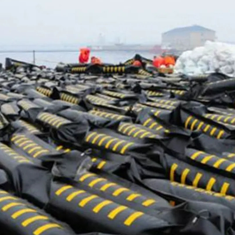 Rubber Solid Float Oil Boom WGJ Series for Marine Oil Spill Control - Image 5