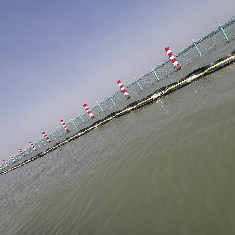 Rubber Solid Float Oil Boom WGJ Series for Marine Oil Spill Control - Image 6