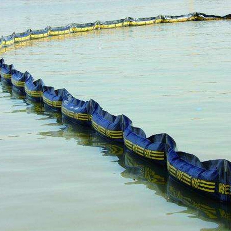 Rubber Solid Float Oil Boom WGJ Series for Marine Oil Spill Control - Image 2