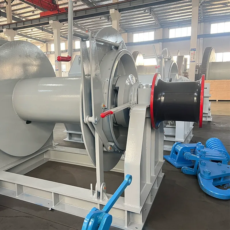 150kN Electric Hydraulic Winch Single Drum Heavy‑Duty for Marine and Industrial Use - Image 2