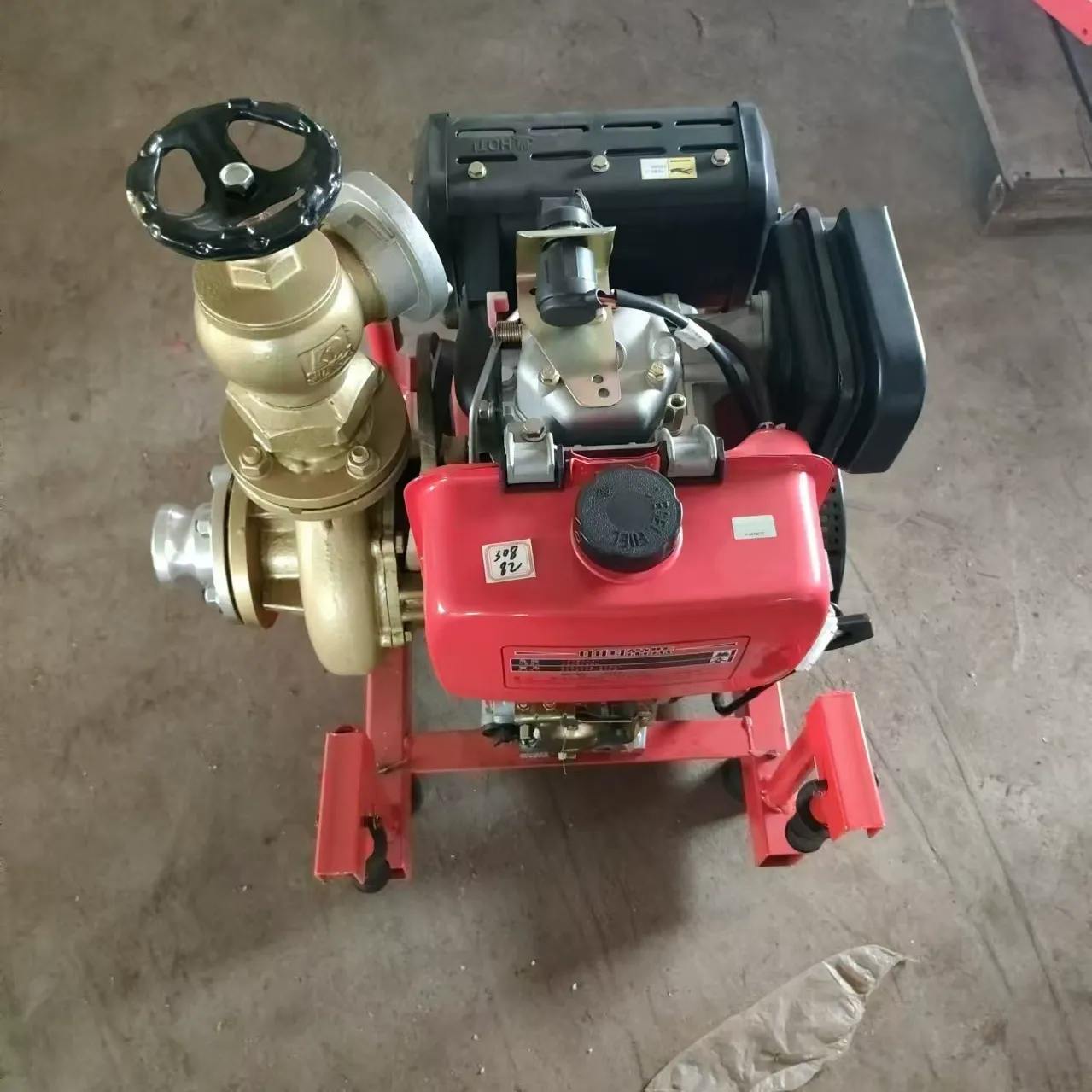 Portable Marine Diesel Emergency Fire Pump - Efficient CCS Approved - Image 4