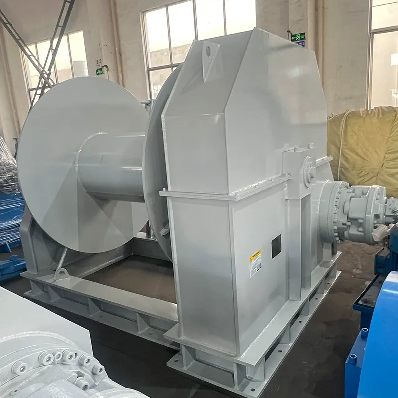 150kN Electric Hydraulic Winch Single Drum Heavy‑Duty for Marine and Industrial Use - Image 3