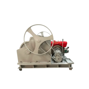 20kN Manual Diesel Winch Heavy‑Duty Steel for Marine and Industrial Use