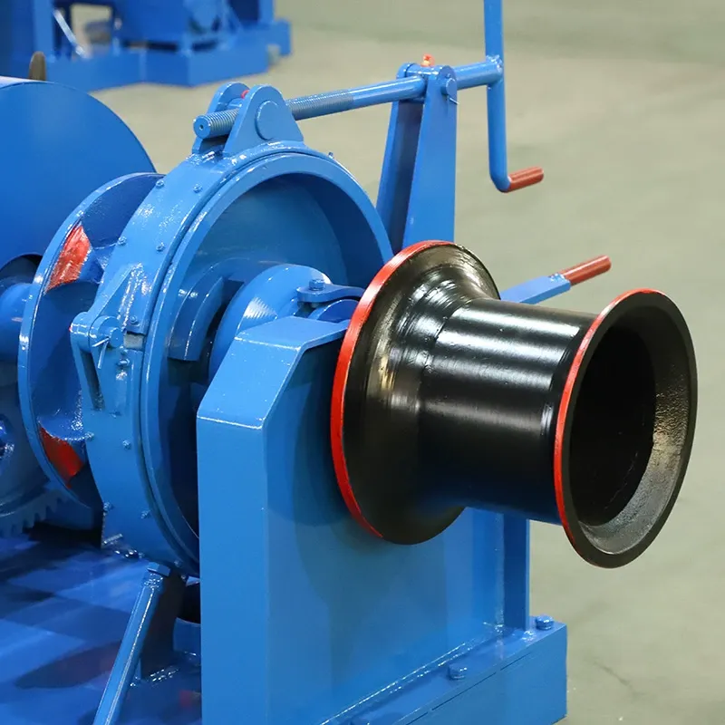 Diesel Double Chain Wheel Anchor Winch Heavy‑Duty Steel for Marine Deck Use - Image 2