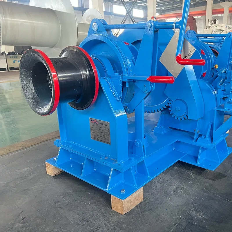 Hydraulic Double Chain Wheel Anchor Winch for Heavy‑Duty Marine Deck Use - Image 3