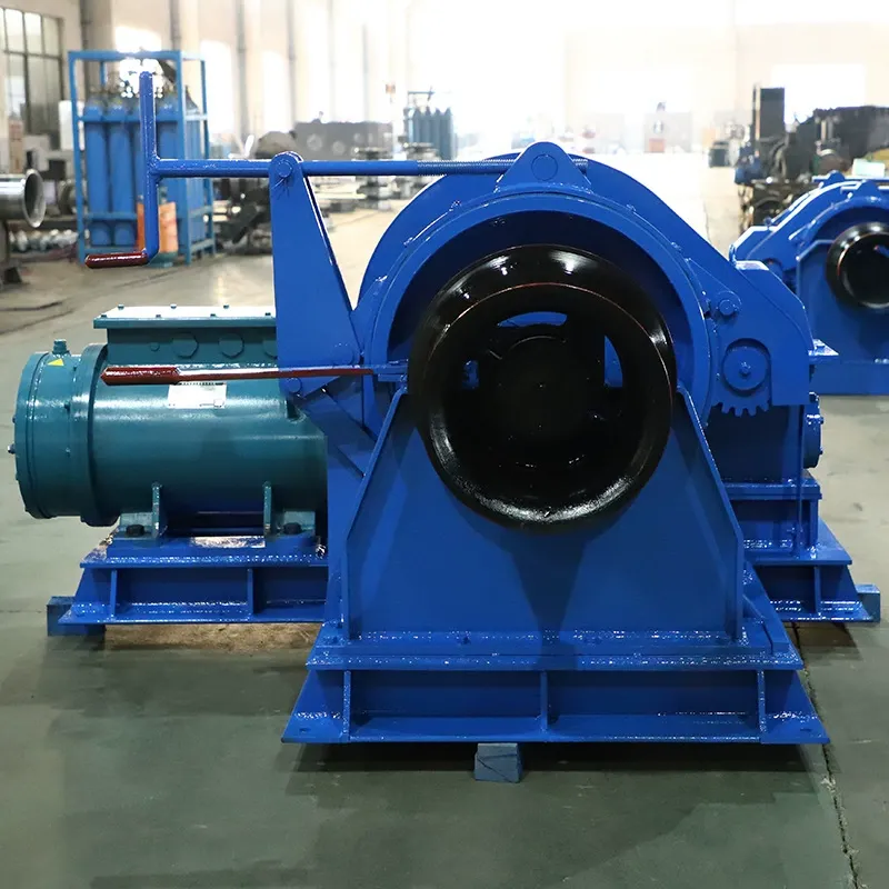 Electric Single Chain Wheel Anchor Winch Heavy‑Duty Steel for Marine Deck Use - Image 4
