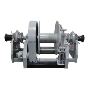 Hydraulic Single Drum Double Chain Wheel Anchor Winch for Marine Deck Use