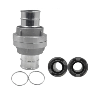 KD65 Fire Hose Connector with QZ3.5/7.5 Firefighting Nozzle for Hydrant Systems