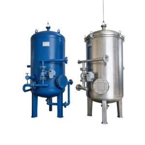 Stainless Steel Multi-Media Filter - Automatic Backwash for Industrial Water Treatment