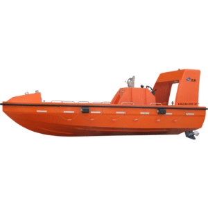 ZG65R Fiberglass Rescue Boat 240HP Self‑Righting Vessel for Marine Safety
